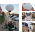La oferta de fábrica de FZM-Q1000 maneja la torre ligera de la construcción móvil del globo 2kw